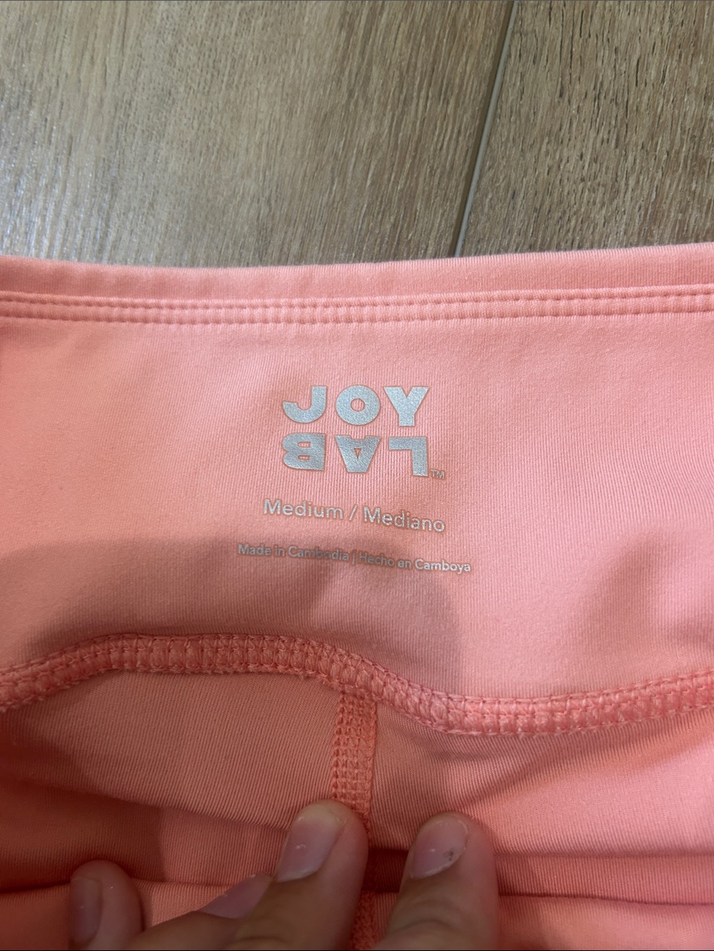 JoyLab | Coral Pink | Ruffle Mini Athletic Skirt - Picture 3 of 4